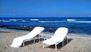 Lounge Chairs on Hualalai Beach
